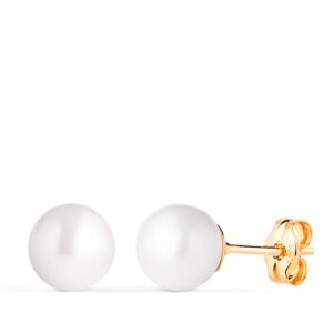 Pendiente perla cultivada 7-7,5 PM