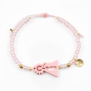 Pulsera Virgen Desamparados Cristal Preciosa