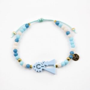 Pulsera Virgen Desamparados Cristales