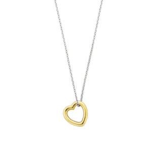 Collar con forma de corazón