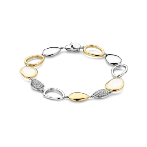 Pulsera con piedras y circonitas