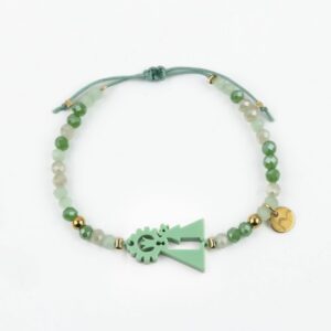Pulsera Virgen de los Desamparados cristales